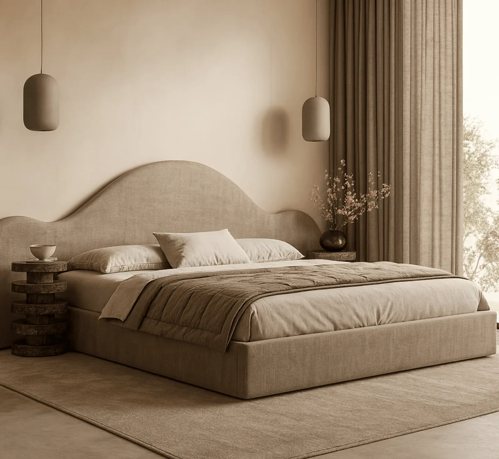 Grand Heritage Turned Post Bed Suite - Treescape Living Design TS-BED-11